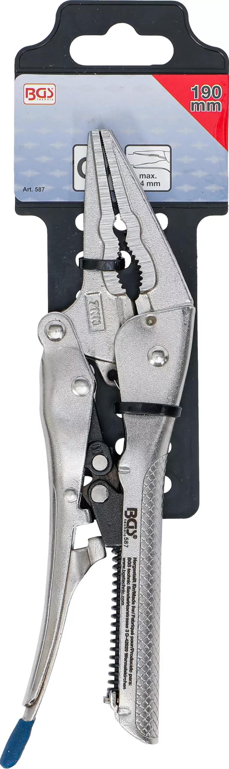 Pince étau à longs becs automatique | 190 mm – Image 4