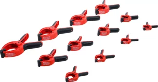 Jeu de serre-joints | Nylon | 85 - 160 mm | 12 pièces