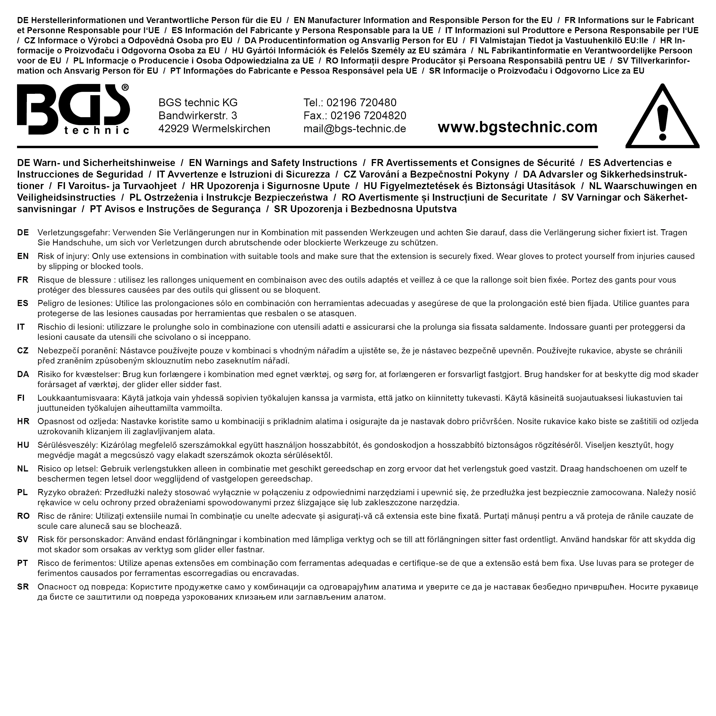 Jeu de rallonges basculants | 10 mm (3/8") | 5 pièces – Image 6