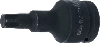 Douille à embouts à choc | longueur 100 mm | 20 mm (3/4") | profil T (pour Torx) T70