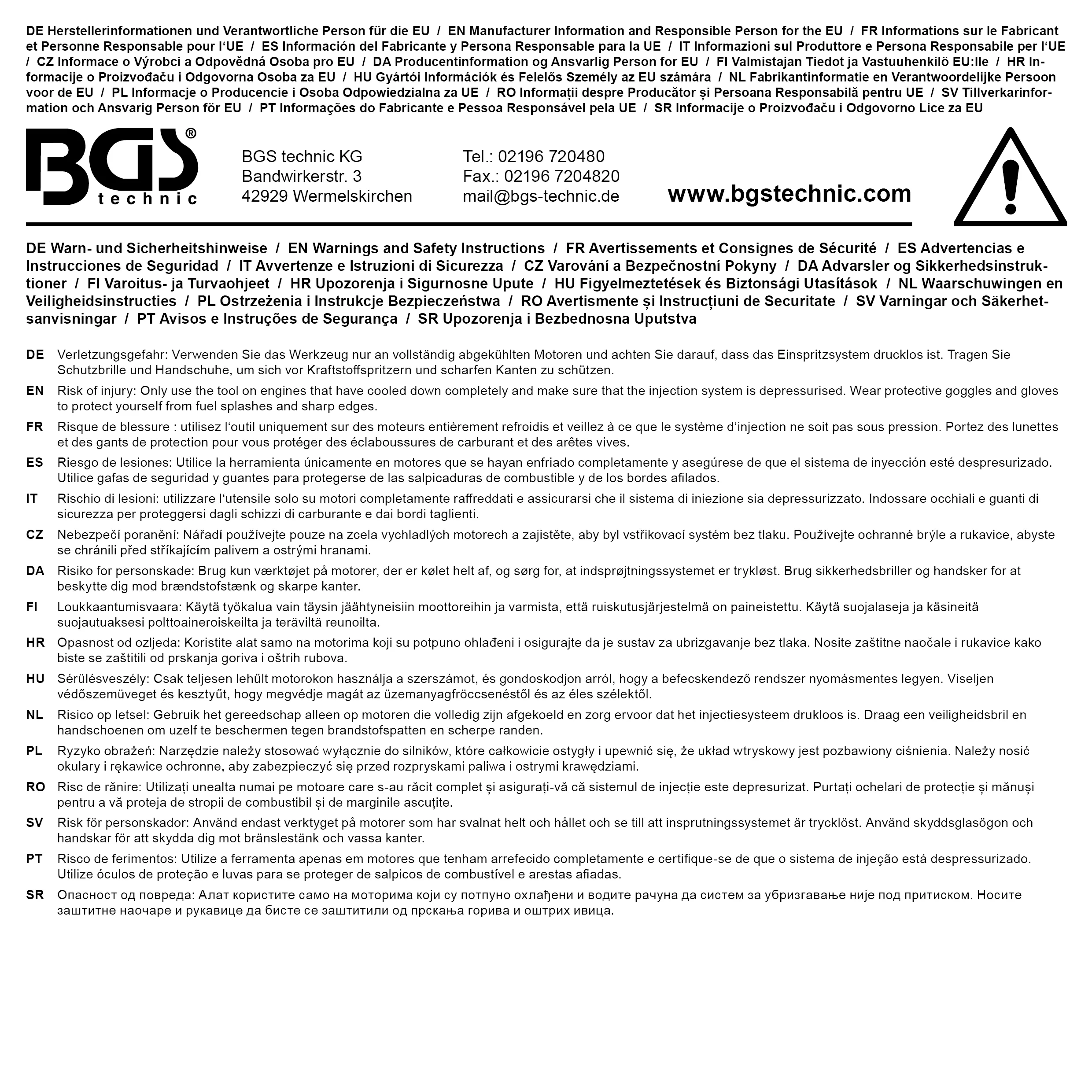 Jeu d’extracteurs d’injecteurs diesel | 9 pièces – Image 7