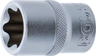 Douille pour clé, profil E | 12,5 mm (1/2") | E22