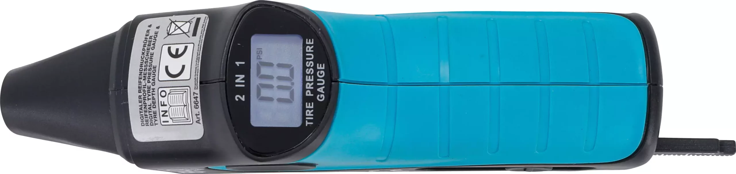 Contrôleur numérique de pression de pneus et pied à coulisse de profil de pneu | « 2-EN-1 » – Image 3