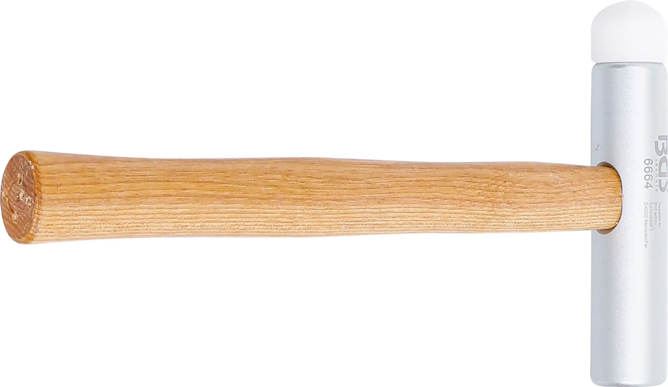 Marteau en aluminium et plastique | tête extra-longue | Ø 30 mm | 300 g – Image 4