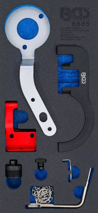 Insert de servante d'atelier 1/3 : Coffret de calage | pour BMW/MINI 1.5 & 2.0 Diesel