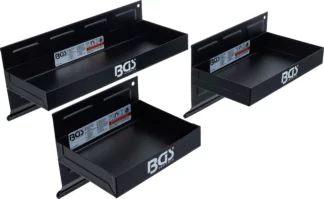 Jeu de tablettes magnétiques | 150 / 210 / 310 mm | 3 pièces