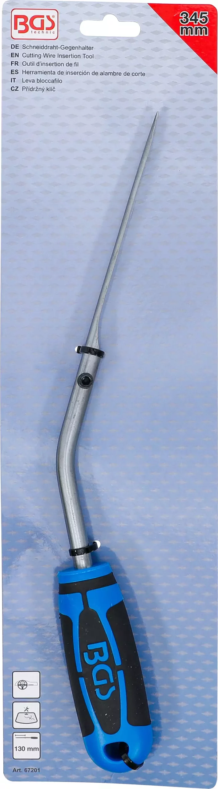 Outil d'insertion de fil | pour couper les joints de pare brise – Image 4