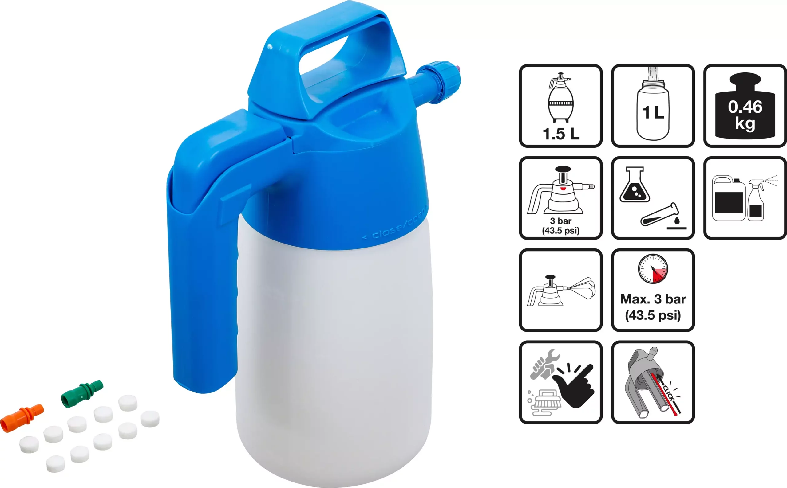 Flacon pulvérisateur de mousse à pompe | 1,5 l – Image 4