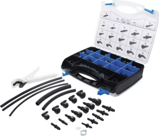 Assortiment de tuyaux et raccords en matière plastique | 95 pièces