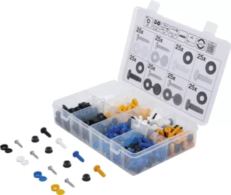 Assortiment de vis, écrous et capuchons | 400 pièces