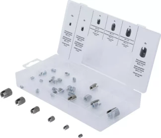 Assortiment de tarauds | autocoupants | 32 pièces