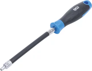 Tournevis flexible avec poignée ronde | profil E4 | longueur de lame 150 mm