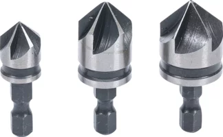 Jeu d’embouts de perçage conique | HSS | 6,3 mm (1/4") | 12 - 16 - 19 mm | 3 pièces