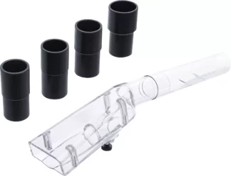 Accessoire d’aspiration pour pistolet pneumatique de nettoyage | petit | avec 4 adaptateurs | pour art. 70150
