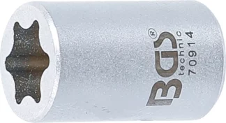 Jeu de douilles speciales | profil E | 6,3 mm (1/4") | E12 | pour lève-vitre de BMW