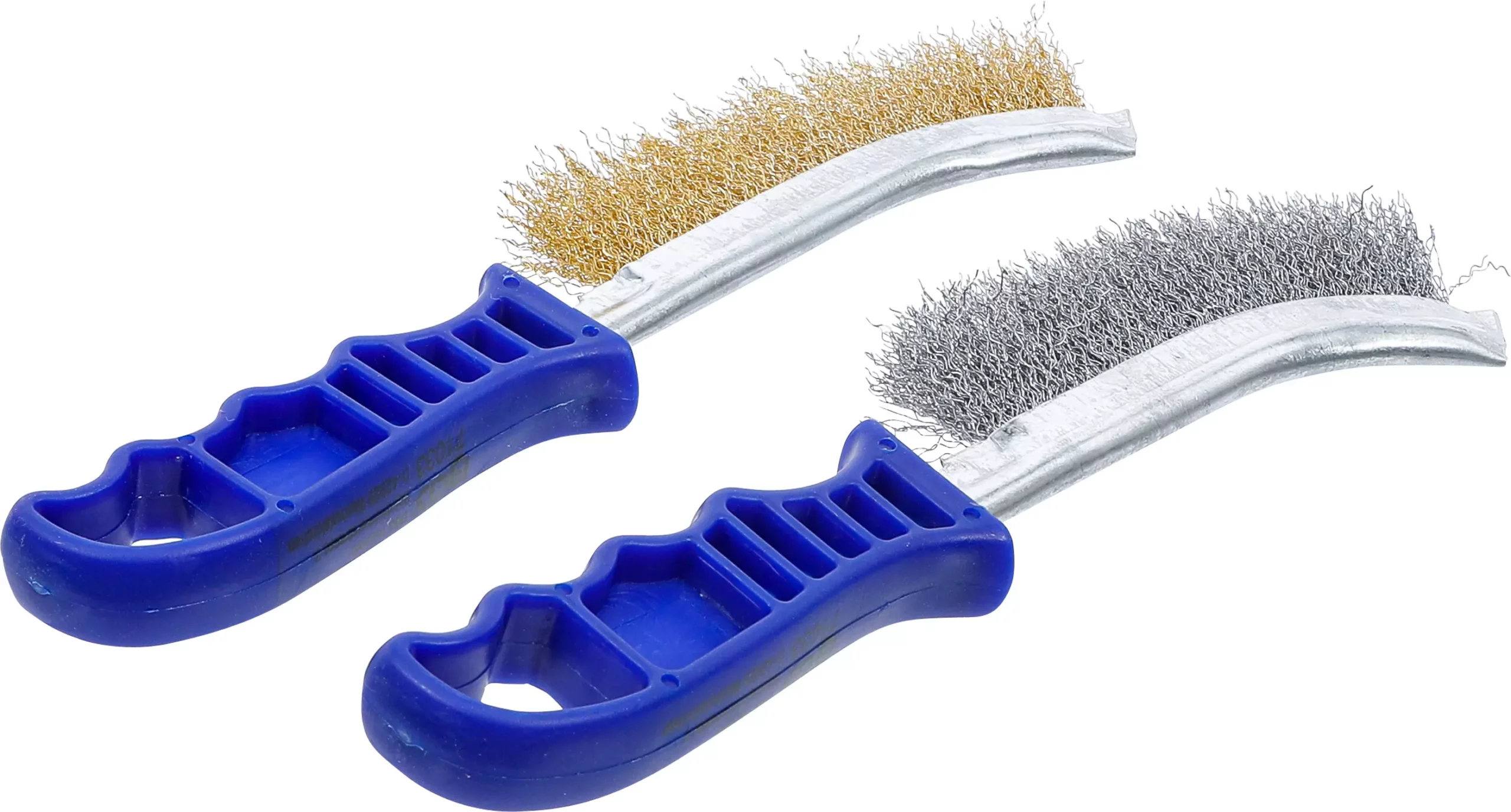 Jeu de brosses à fils | Fil en acier et laiton | 260 mm | 2 pièces – Image 2