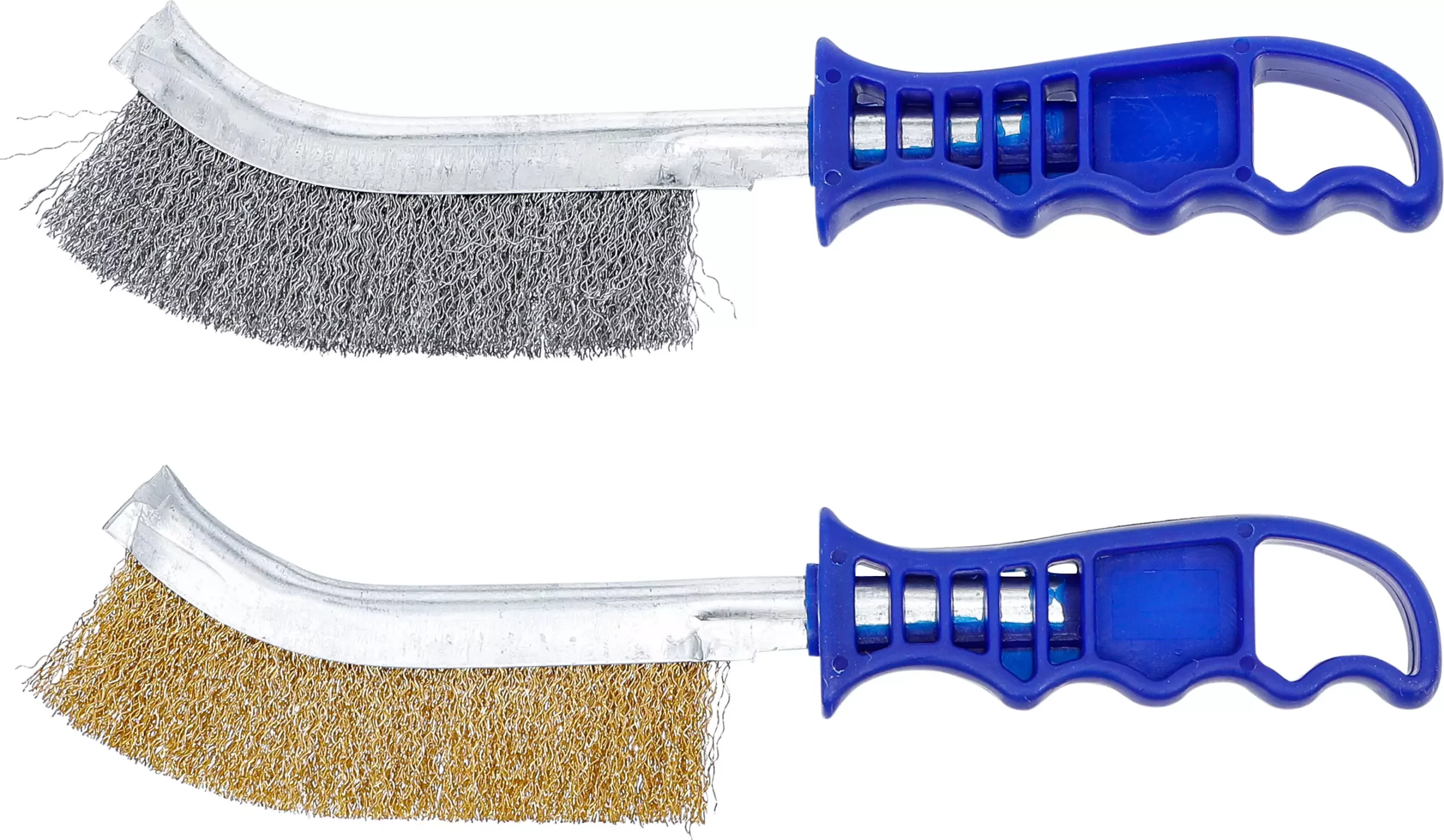 Jeu de brosses à fils | Fil en acier et laiton | 260 mm | 2 pièces – Image 3
