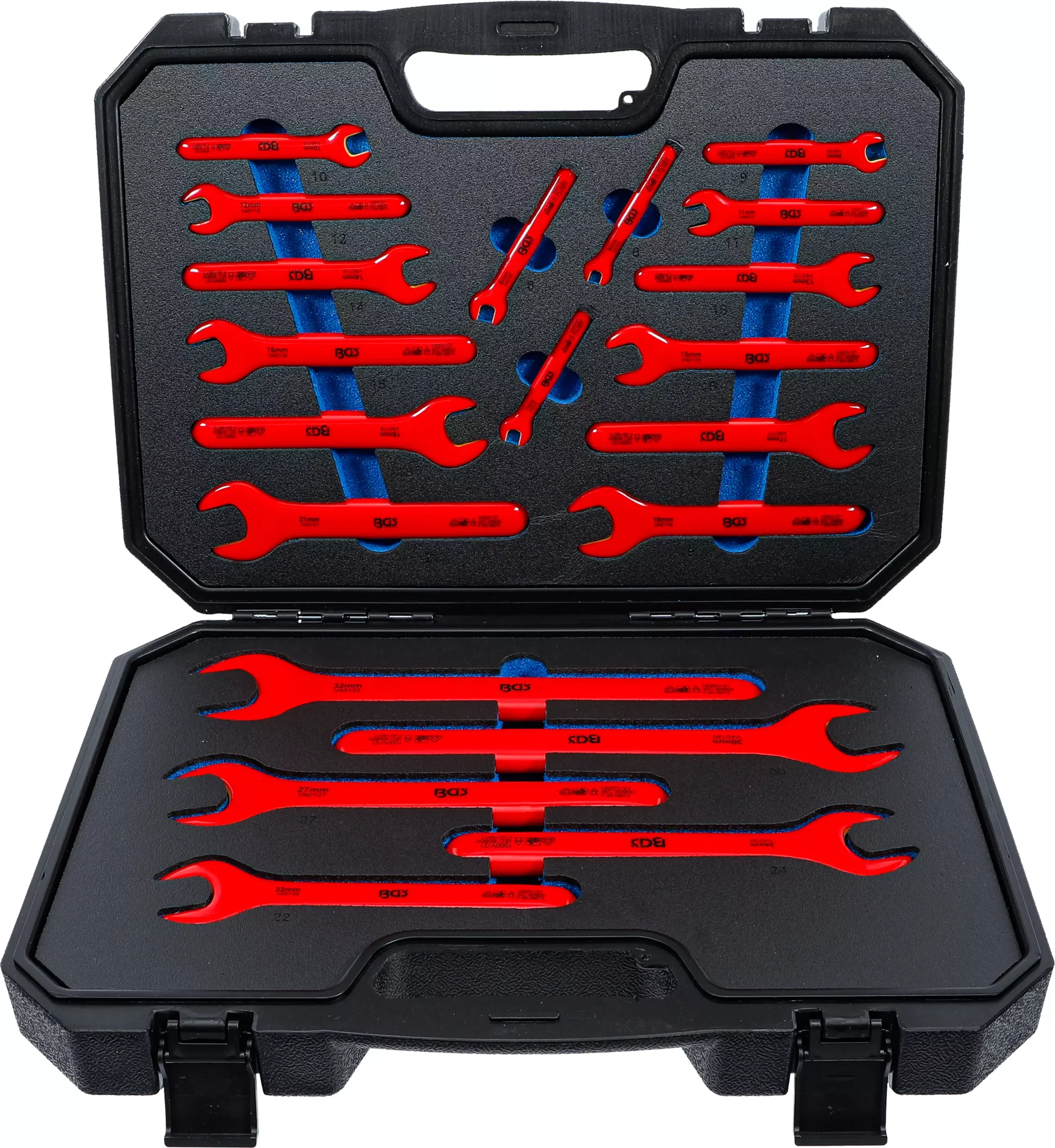 Jeu de clés à fourche VDE | 6 - 32 mm | 20 pièces