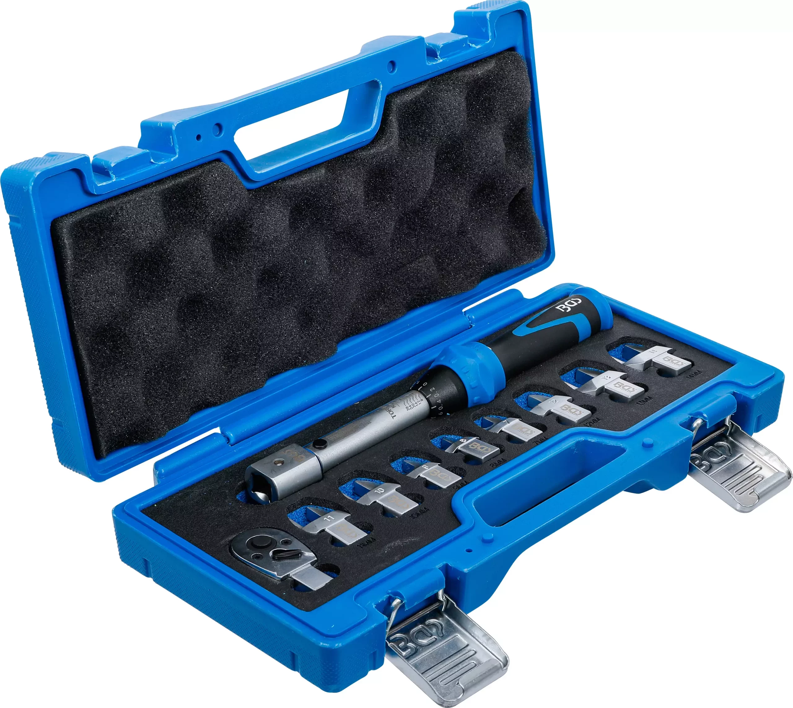 Jeu de clés dynamométriques | pour outils enfichables de 9 x 12 mm | 6 - 30 Nm | 10 pièces – Image 3
