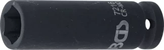 Douille à choc, six pans, longue | 12,5 mm (1/2") | 16 mm