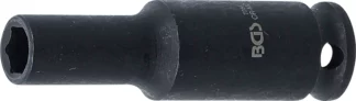 Douille à choc, six pans, longue | 6,3 mm (1/4") | 6 mm