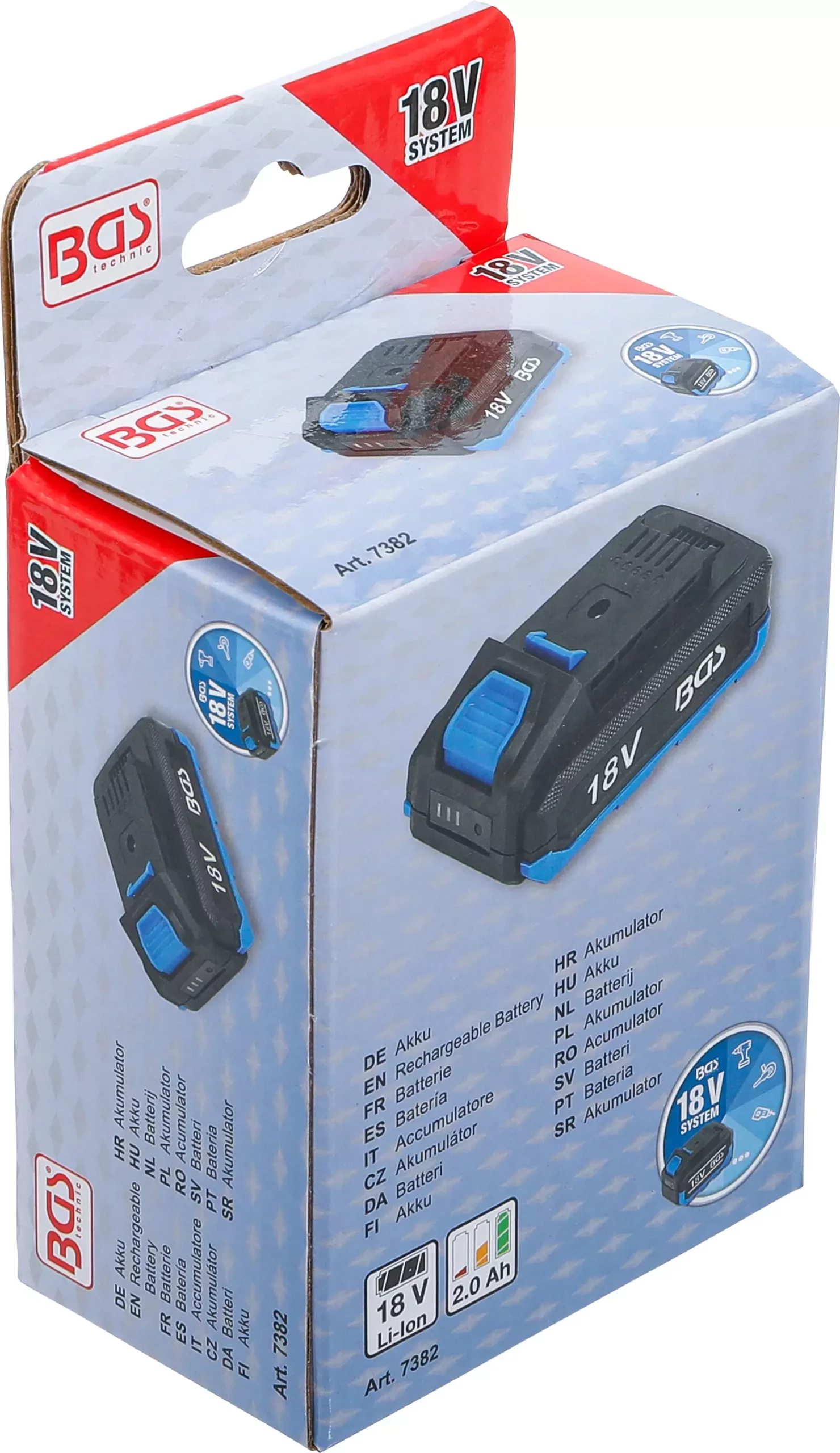 Batterie | 2,0 Ah | pour système de batterie BGS 18 V – Image 5