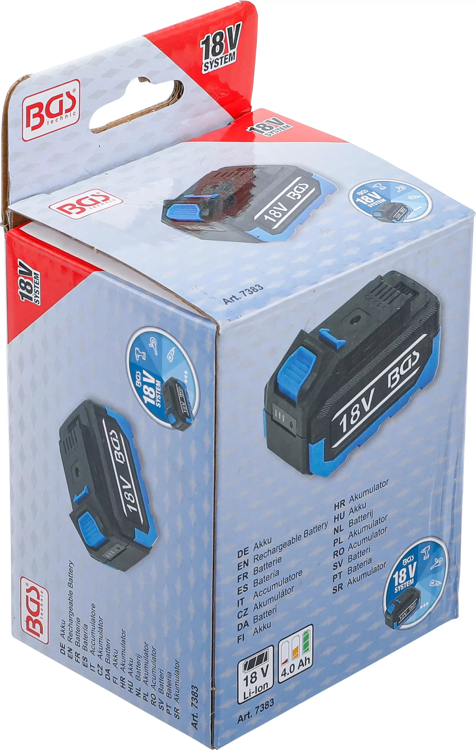 Batterie | 4,0 Ah | pour système de batterie BGS 18 V – Image 5