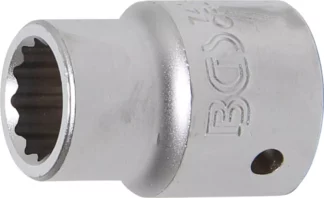 Douille pour clé, douze pans | 20 mm (3/4") | 19 mm
