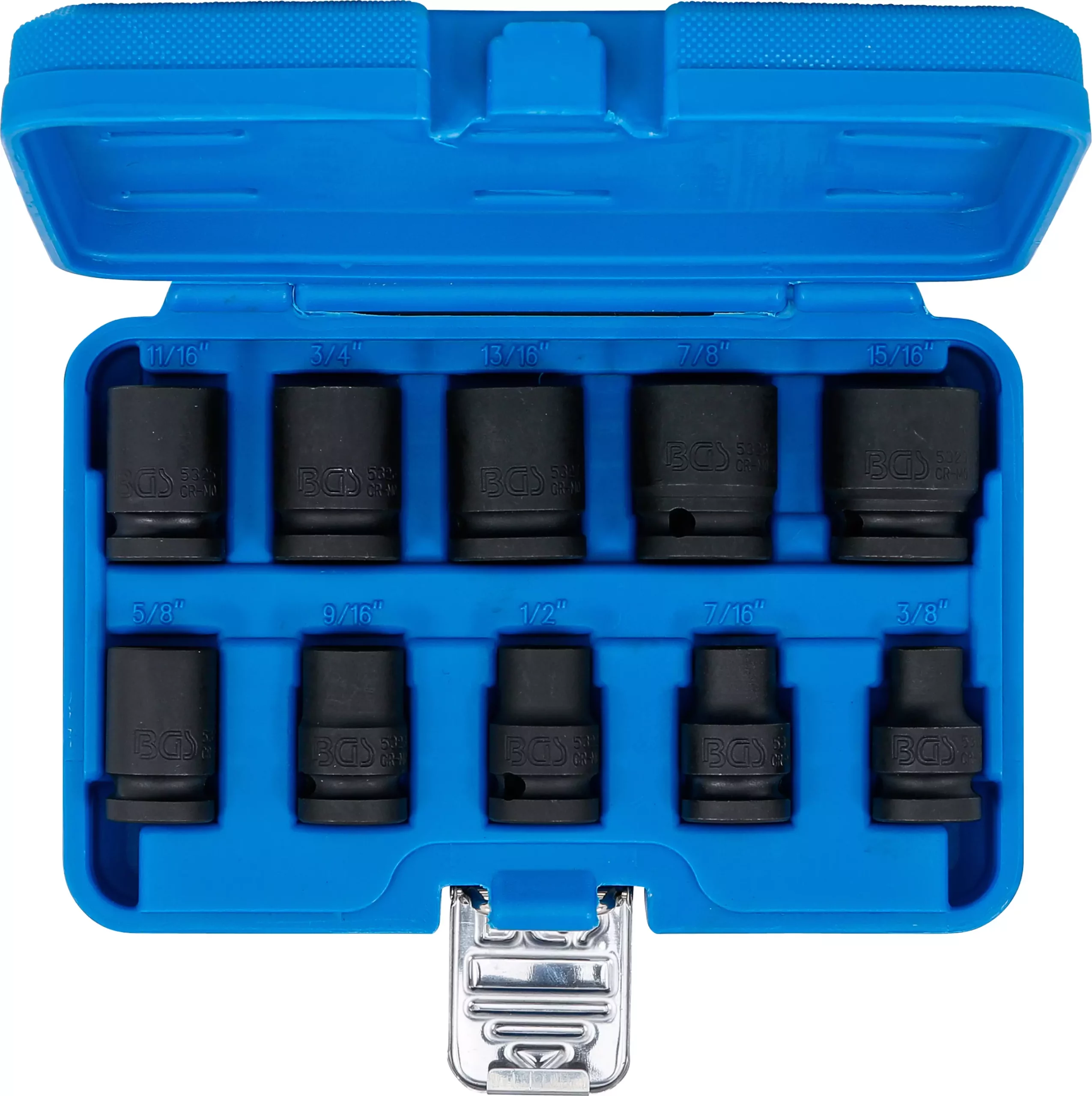 Jeu de douilles à choc, six pans | 12,5 mm (1/2") | 3/8 - 15/16" | en pouce | 10 pièces – Image 4