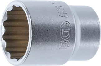 Douille pour clé, douze pans | 20 mm (3/4") | 32 mm