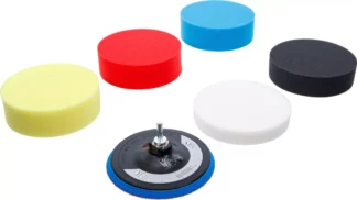 Jeu de tampons de polissage | Ø 150 mm | 6 pièces