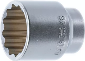 Douille pour clé, douze pans | 20 mm (3/4") | 46 mm