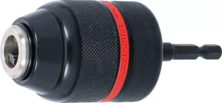 Mandrin de serrage rapide | exécution en métal | empreinte six pans mâle 6,3 mm (1/4") x 20 UNF | 1,5 - 13 mm