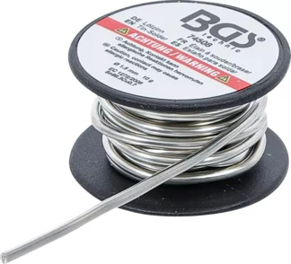 Étain à souder/braser | en bobine | Sans plomb | Ø 1,5 mm | 10 g
