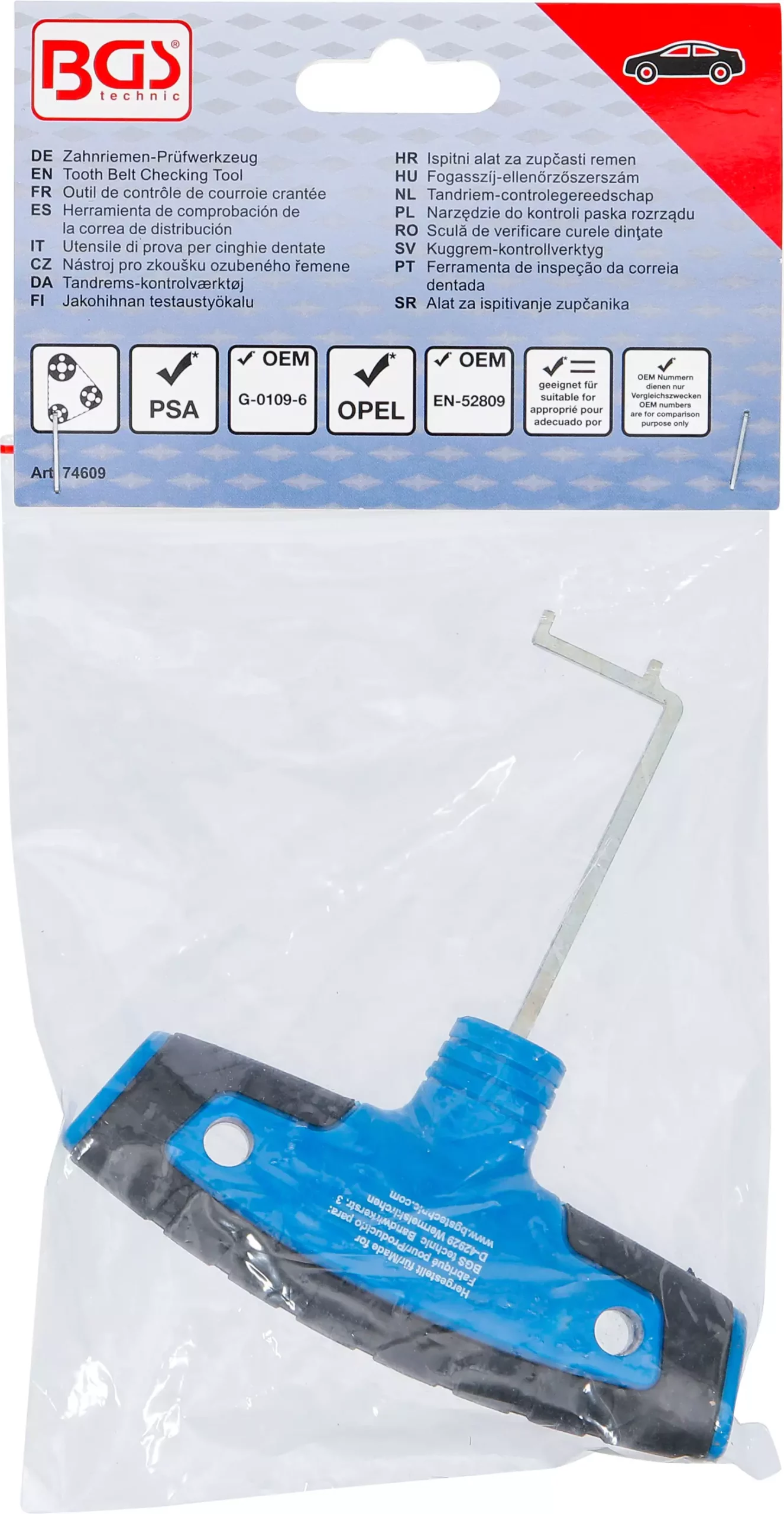 Outil de contrôle de courroie crantée | pour moteurs PSA 1.0 L et 1.2 L – Image 4