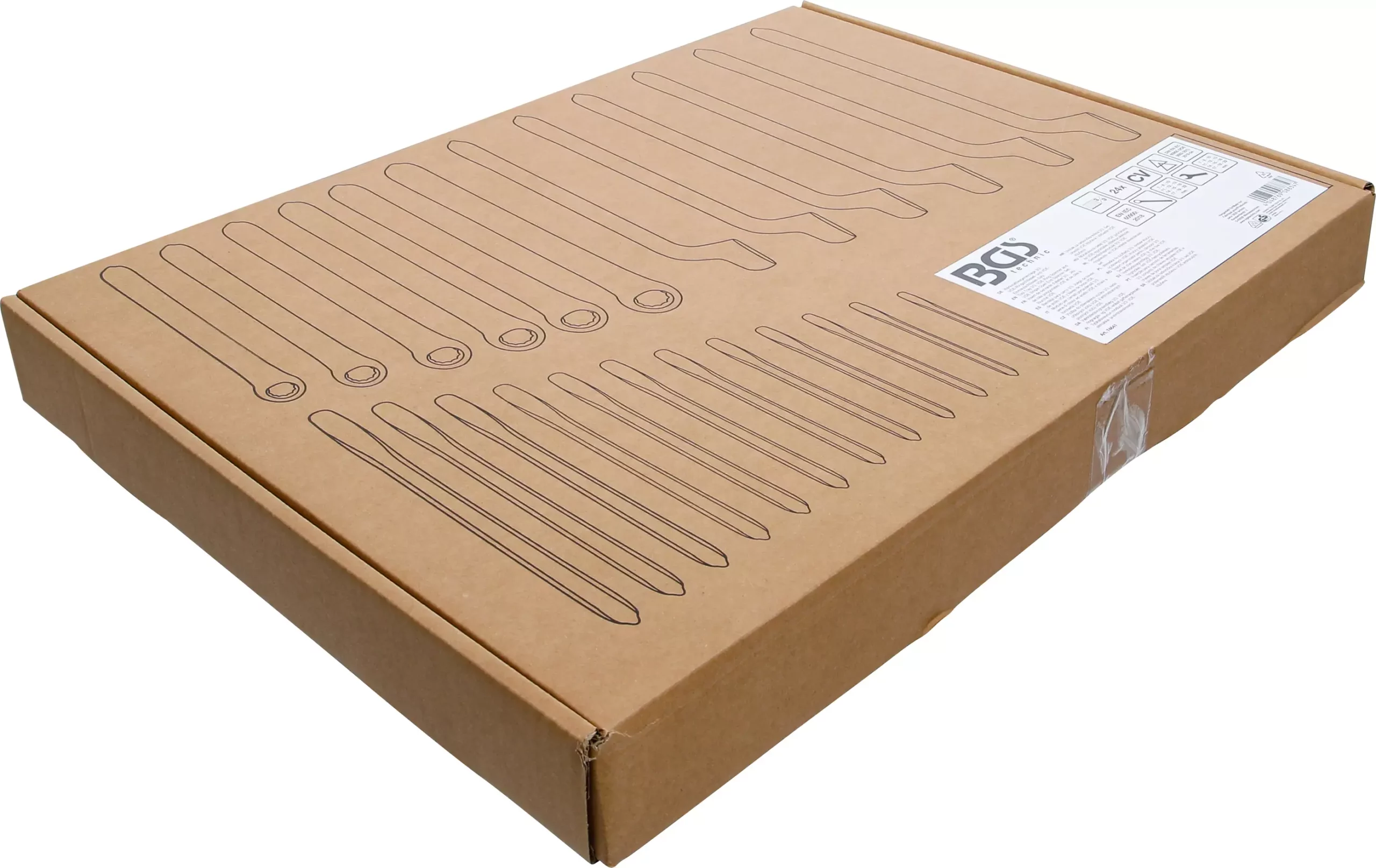 Insert de servante d’atelier 3/3 : Jeu de clés polygonales VDE et de clés à fourche VDE | 24 pcs. – Image 3