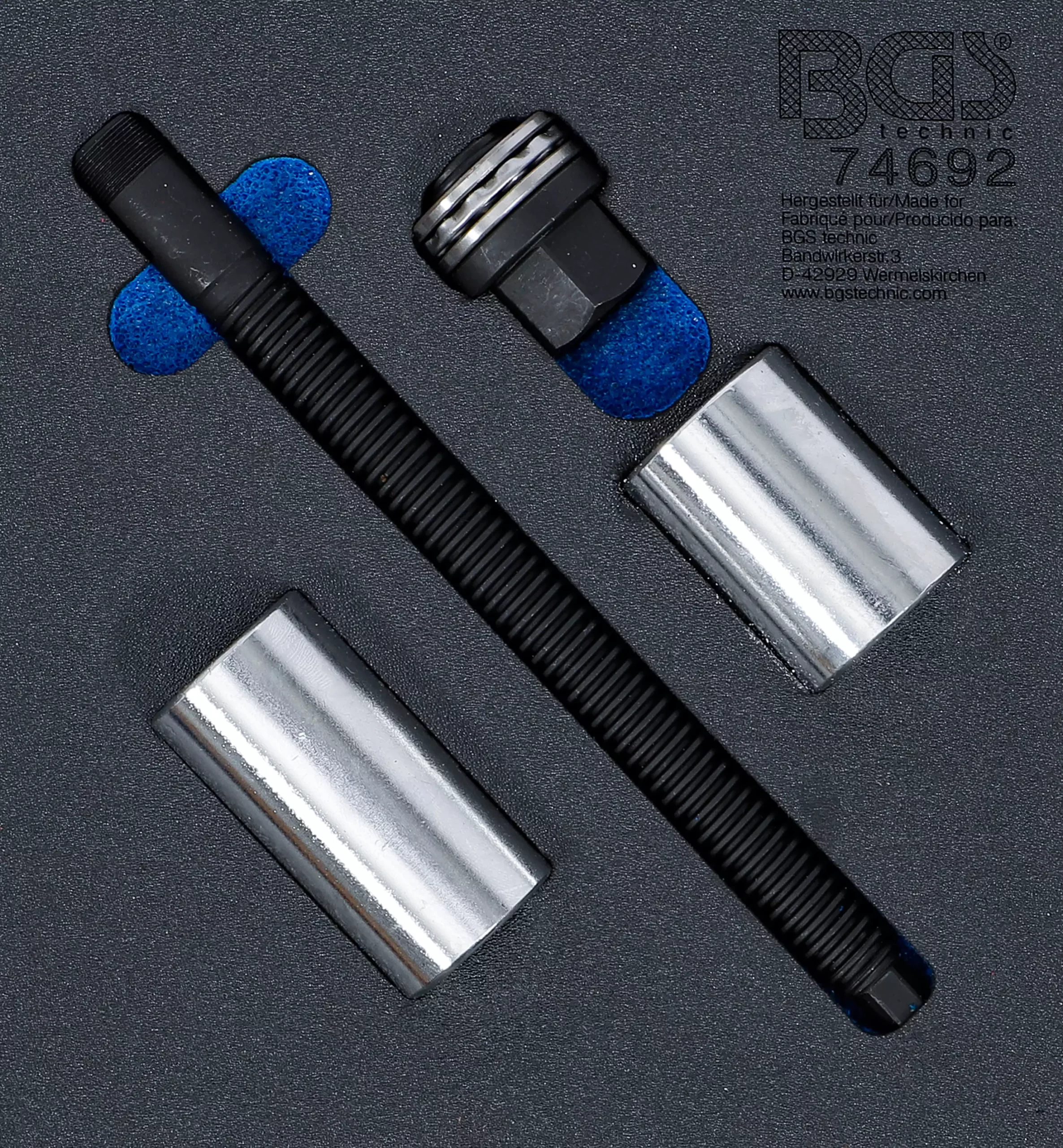 Insert de servante d'atelier 1/6 : Jeu d’extracteurs d’injecteurs | pour Ford EcoBlue 2.0 L