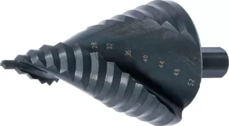 Foret étagé | nitruré titane-aluminium | Ø 4 - 52 mm
