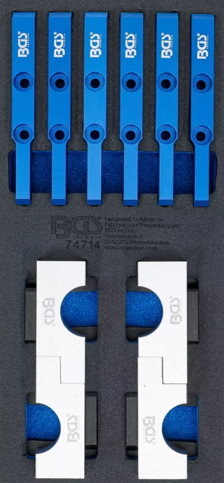 Insert de servante d'atelier 1/3 : Jeu d’outils d’alignement d’arbres à cames | pour Mercedes-Benz M176, M177