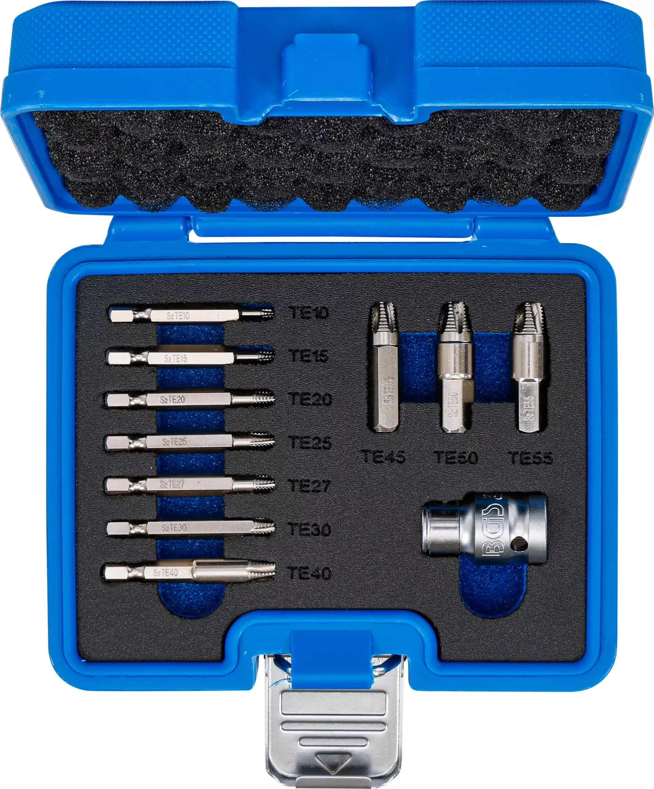 Jeu d'extracteurs de vis | pour profil T défectueux (pour Torx) T10 - T55 | 11 pièces – Image 4