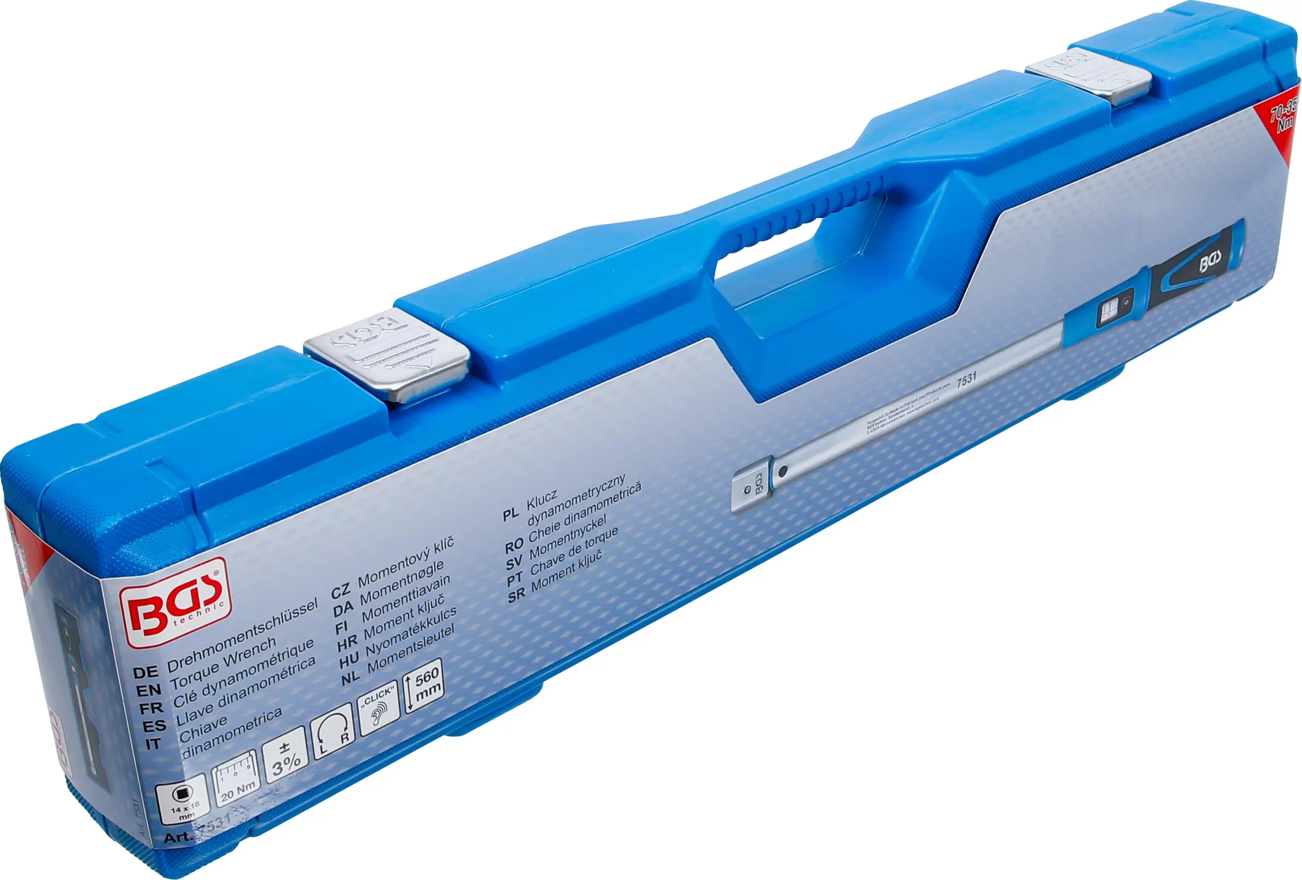 Clé dynamométrique | 70 - 350 Nm | pour outils enfichables de 14 x 18 mm – Image 6