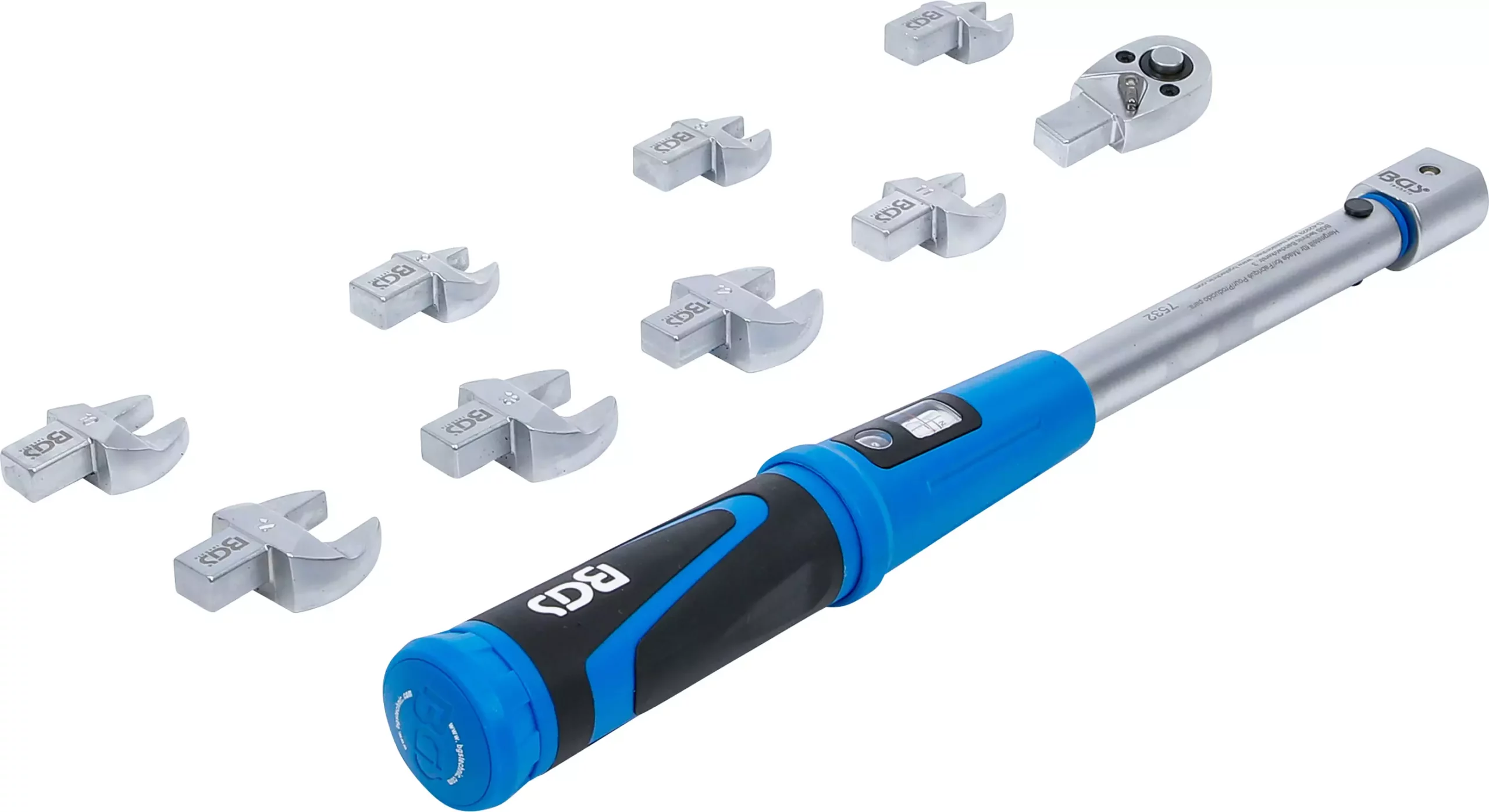 Jeu de clés dynamométriques | pour outils enfichables de 9 x 12 mm | 10 - 50 Nm | 10 pcs. – Image 4
