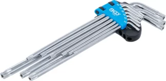 Jeu de clés allen | extra longues | Profil TS (pour Torx Plus) TS10 - TS50 | 9 pièces