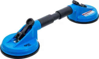 Doubles ventouse caoutchouc | ABS | à tête flexible | Ø 120 mm | 390 mm