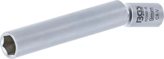 Douille articulée à cardan pour bougies de préchauffage et d’allumage | 6,3 mm (1/4") | 9 mm