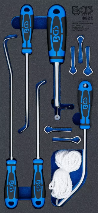 Insert de servante d'atelier 1/3 : Kit de montage de pare-brise à joint + enjoliveur | 5 pièces