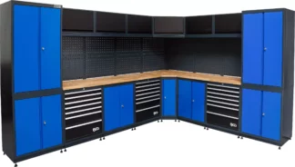 Système d'unité murale | Atelier | bois | 8 modules