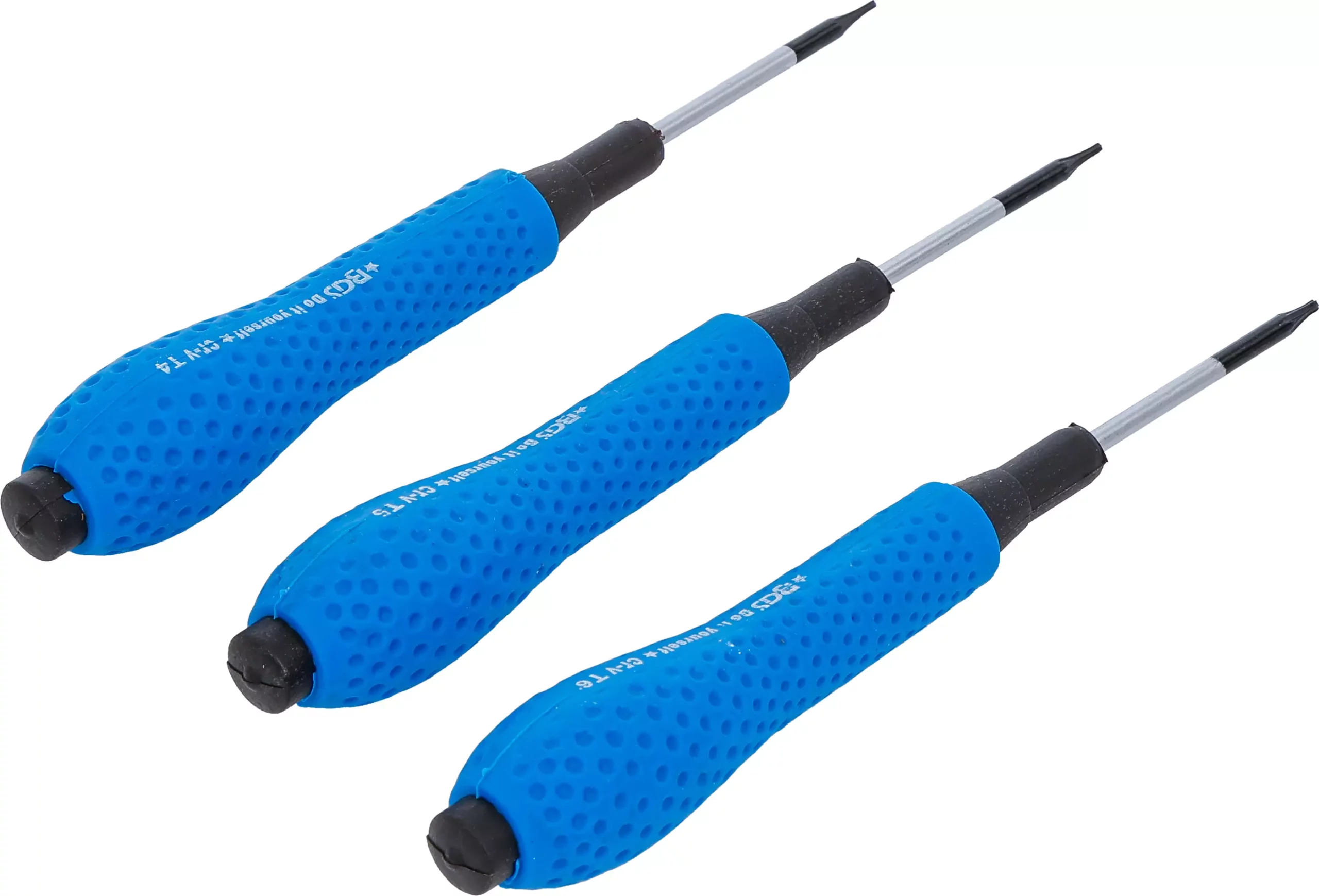 Jeu de tournevis de précision | profil en T (pour Torx) T4 / T5 / T6 | 3 pièces – Image 3