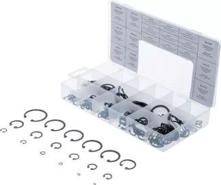 Assortiment de circlips intérieurs | Ø 3 - 32 mm | 300 pièces