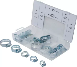 Assortiment de colliers | Ø 16 - 40 mm | 26 pièces